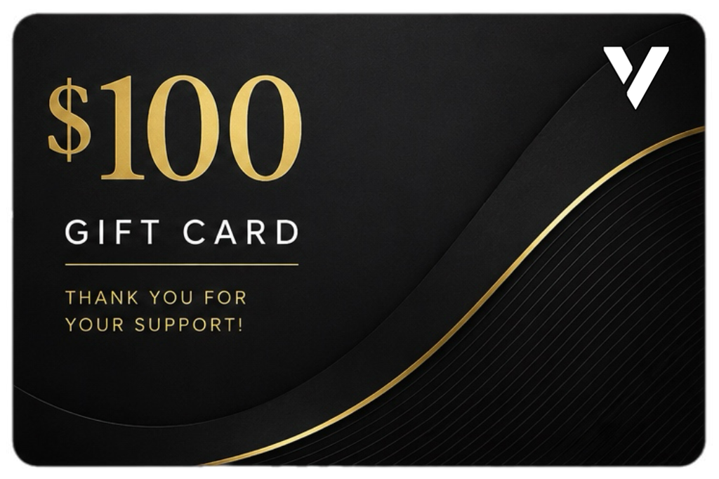 Tarjeta de regalo de $100